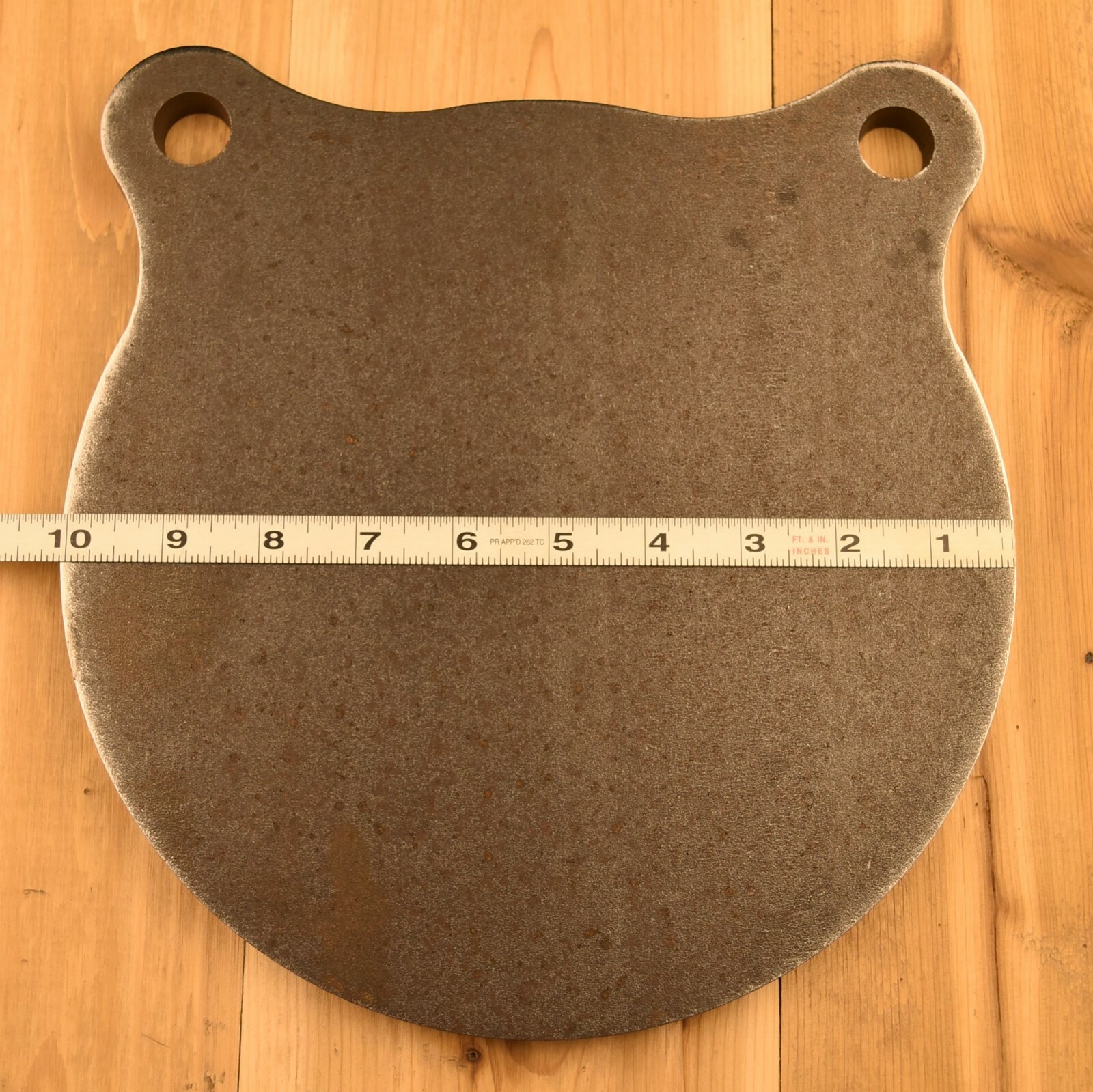 1/2" AR500 Shooting Target 10" Gong