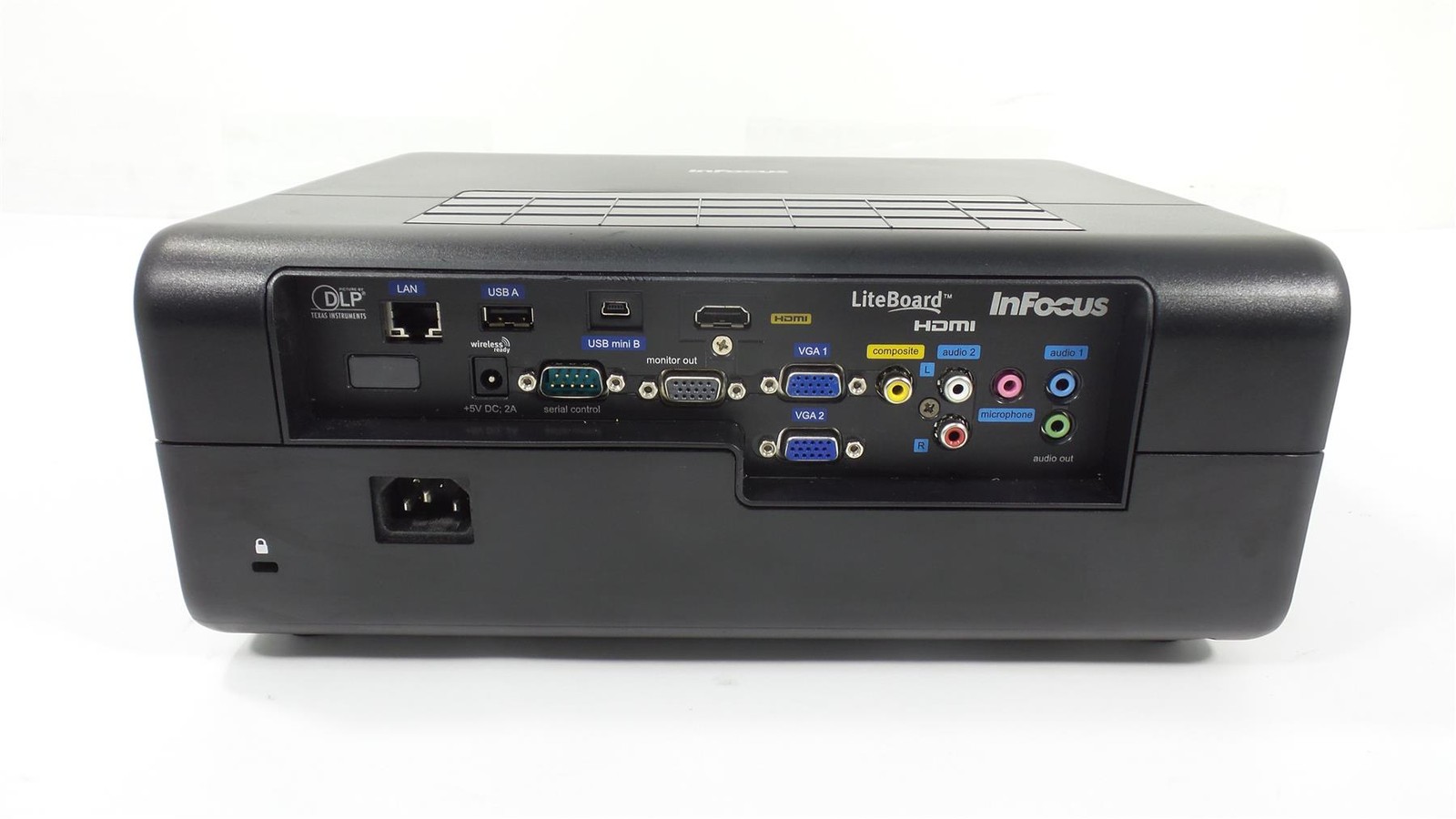 InFocus IN3916 Full HD Short Throw Projector - Lamp Timer : 30 Hours