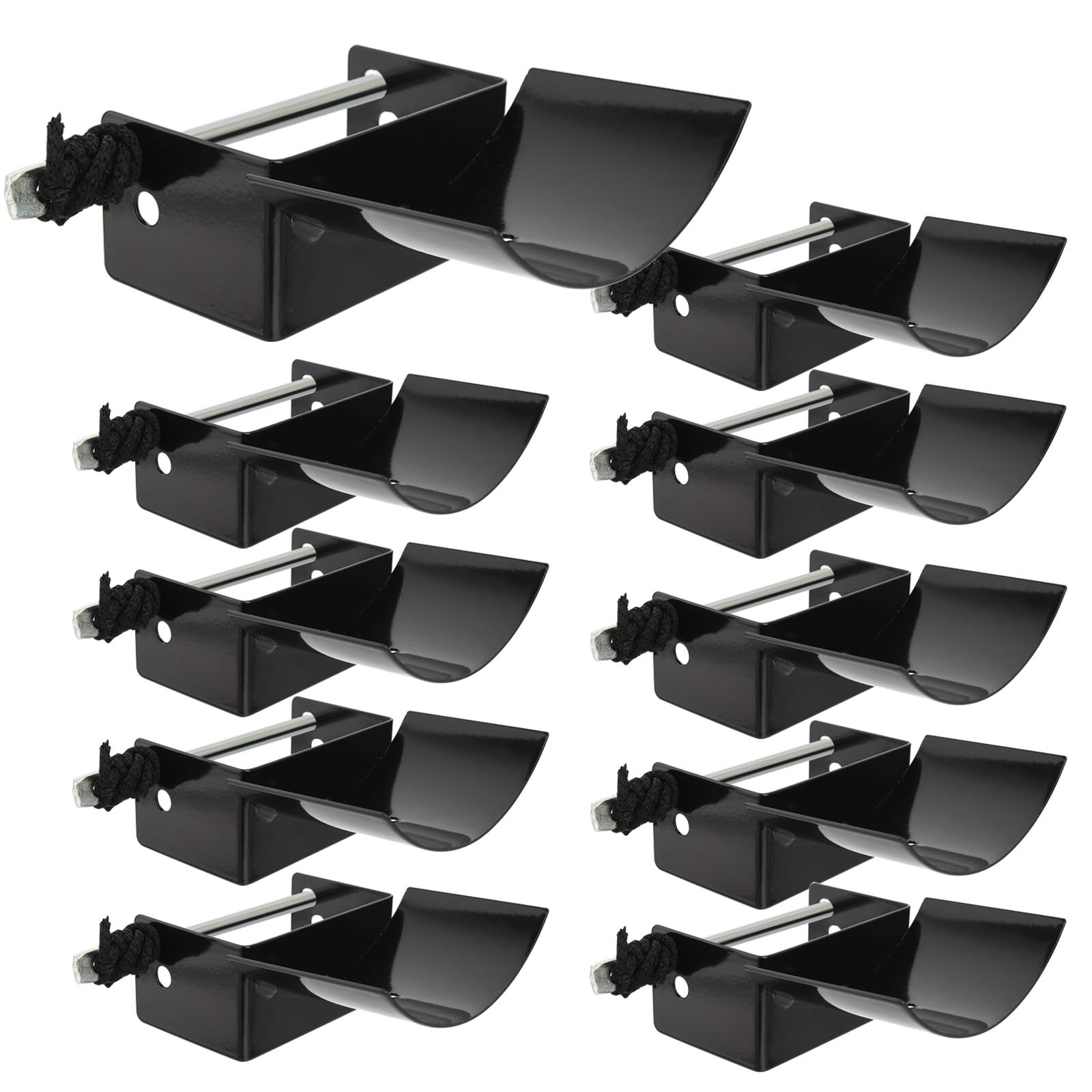 HDYEGY 5 Pairs Jump Cups,Heavy Duty Metal Jump Cups with Pin Training Jump Cu...