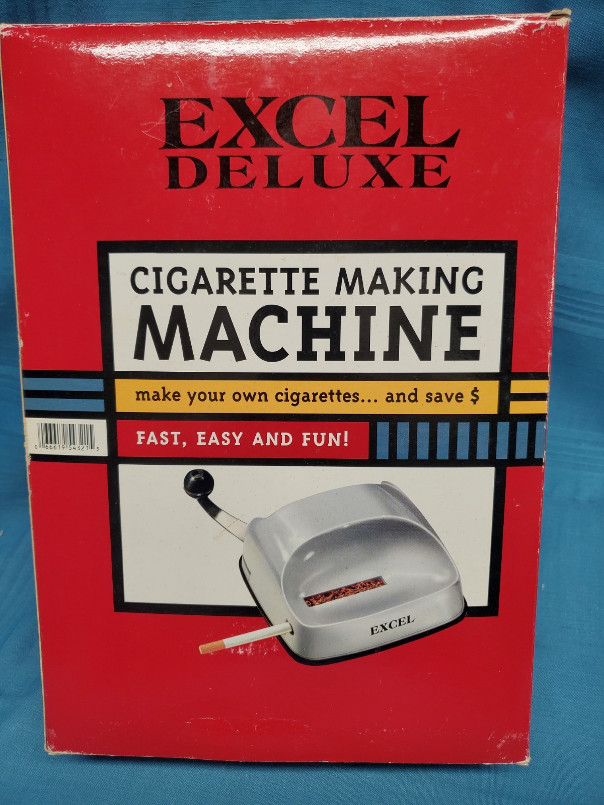 Excel DeLuxe Cigarette Making Machine  In Box Good Condition