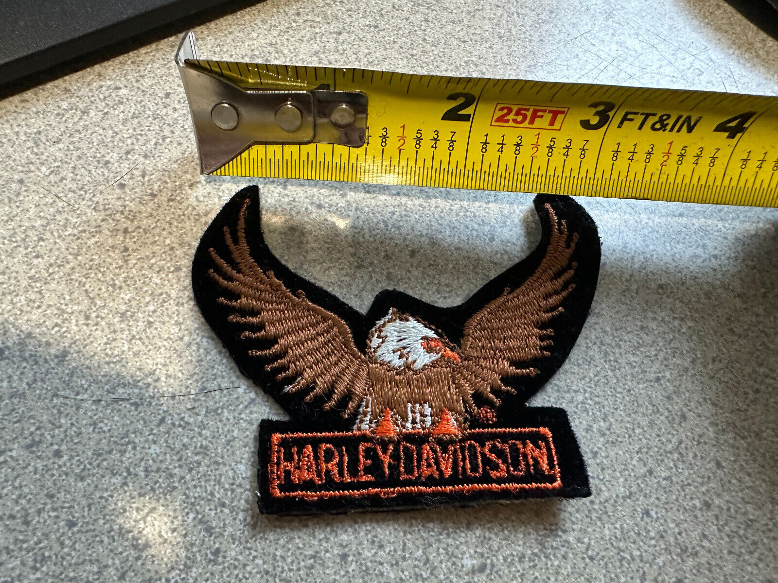 HARLEY DAVIDSON MOTORCYCLES EAGLE 3" PATCH