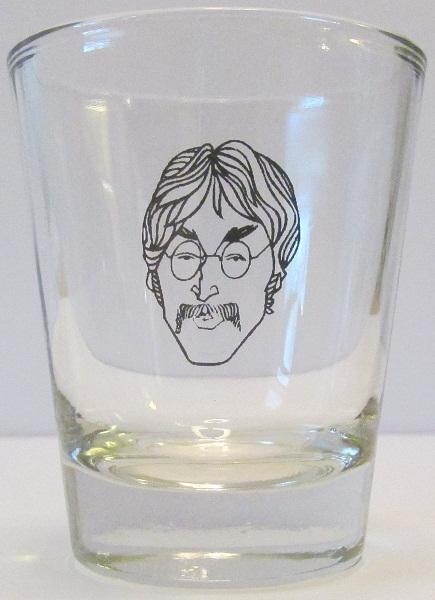 Beatle John 1½ Shot Glass (Older)