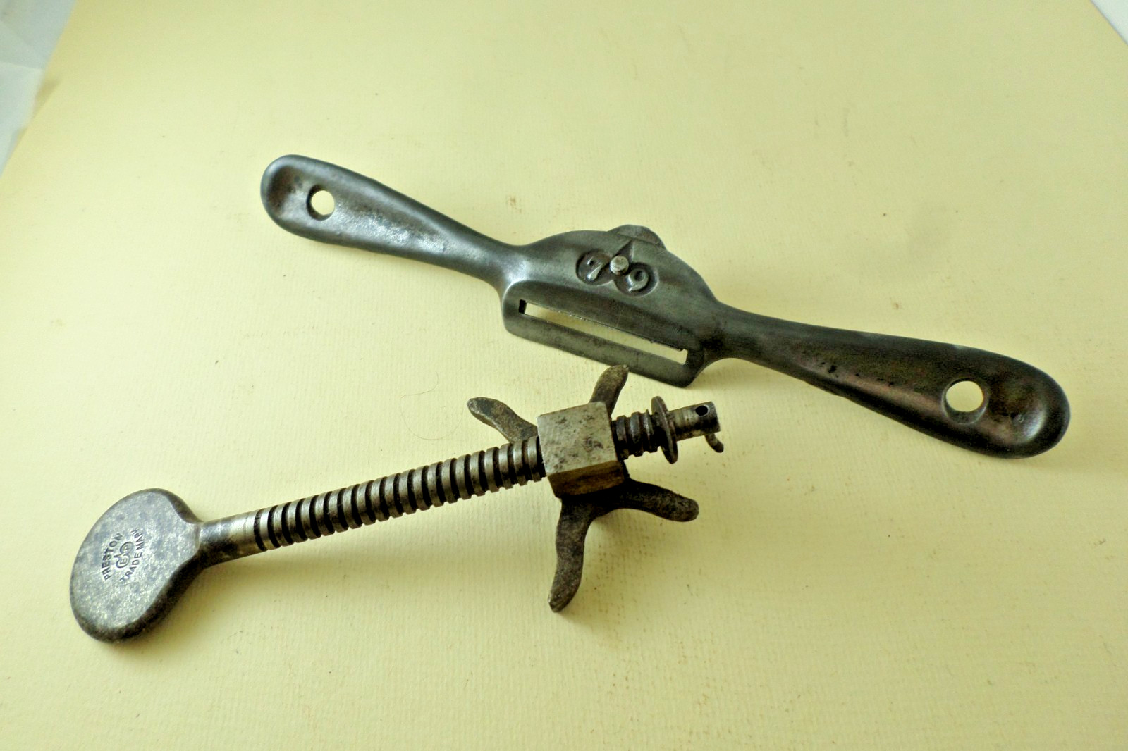 Edward Preston Spares, No.79 Router (no iron) & 0142 Cramp parts (26X)