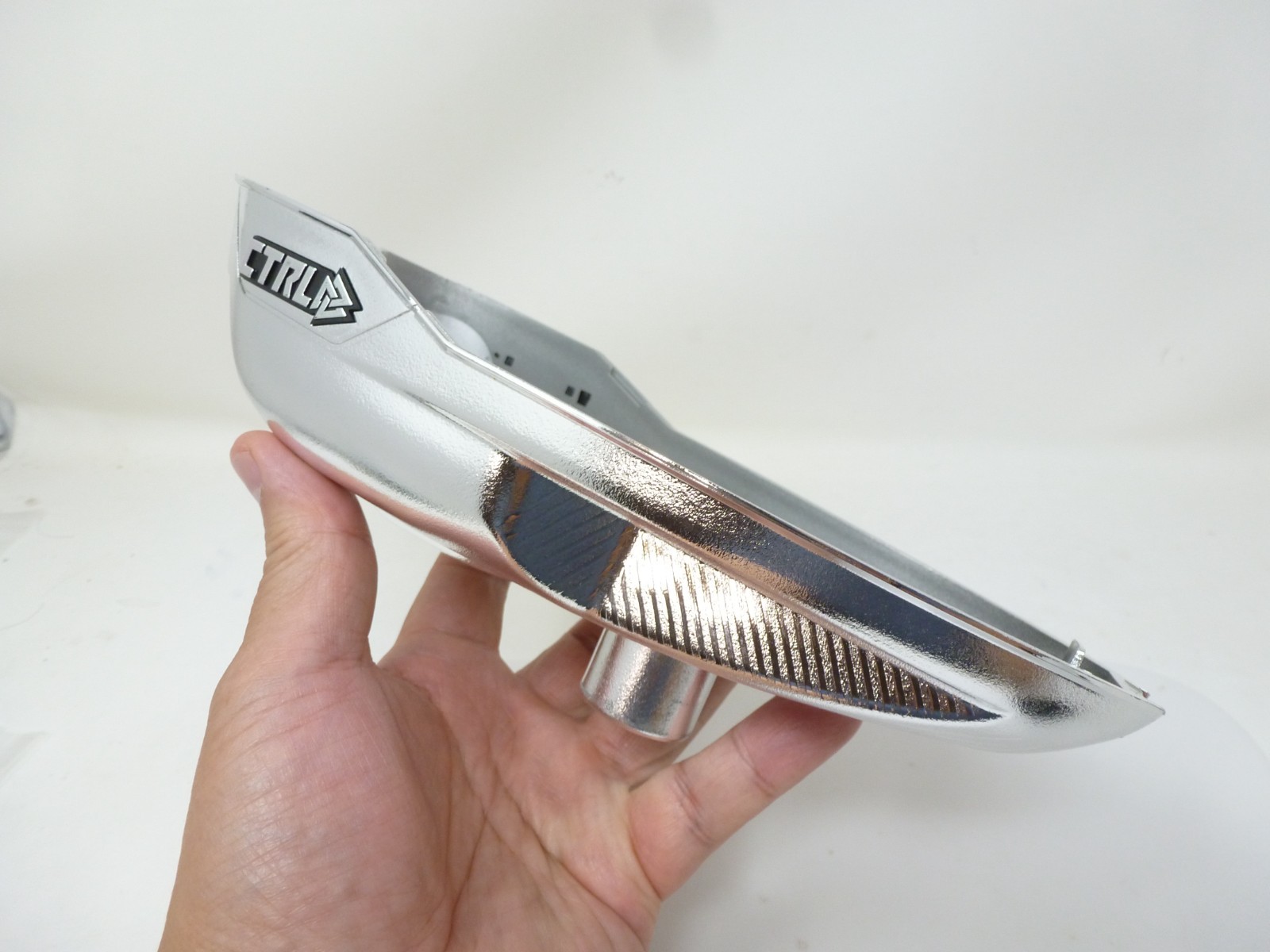 BUNKERKINGS CTRL BOTTOM SHELL KIT CHROME PAINTBALL LOADER HOPPER BUNKER KING