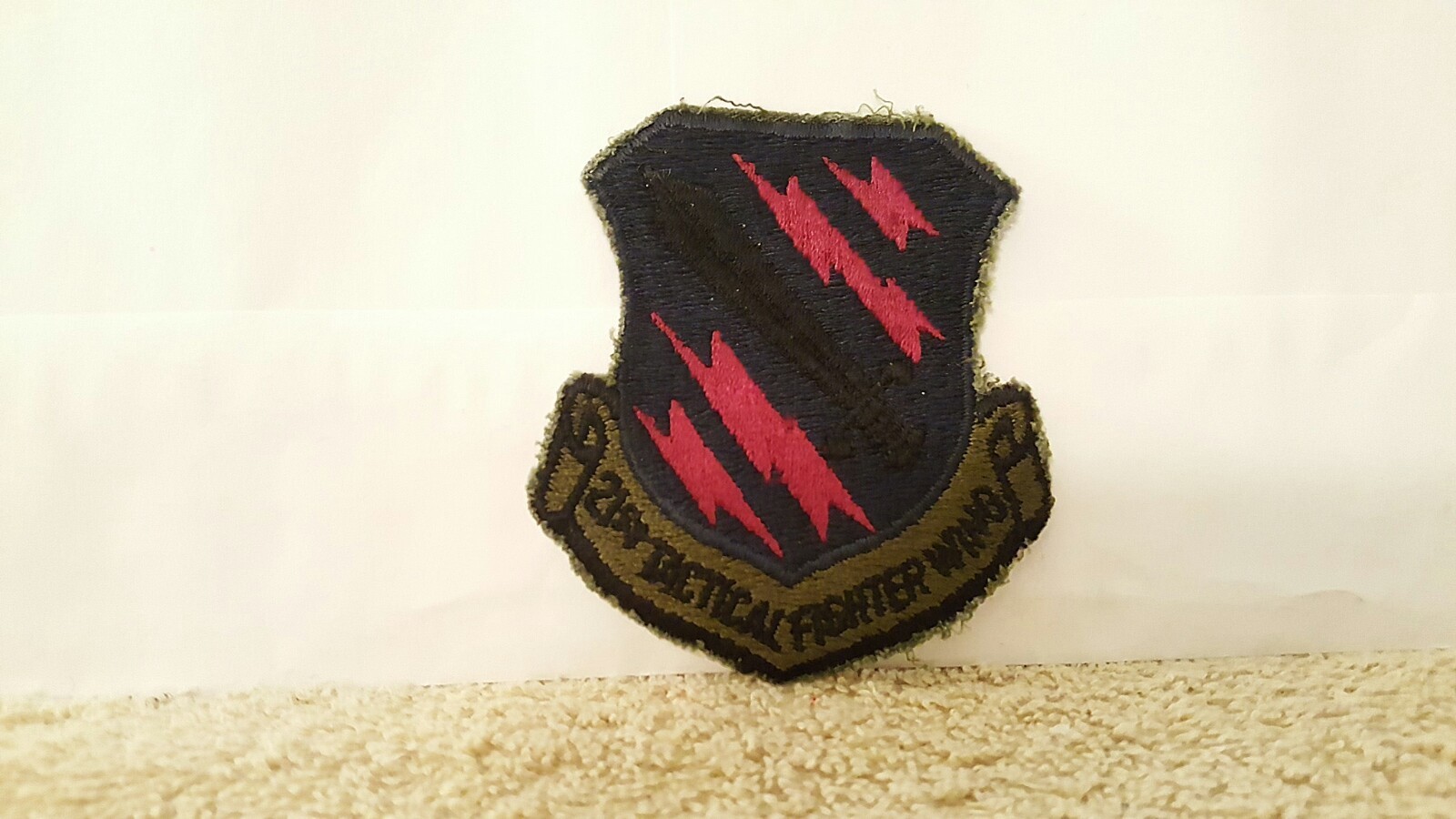 USAF 21th Tactical Fighter Wing Subdued Patch version # 2