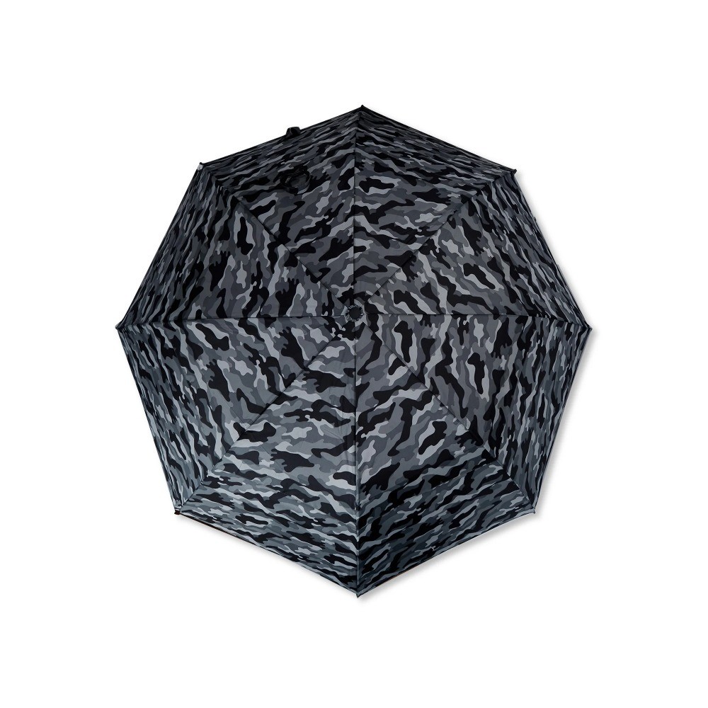Automatic Open Two Person Rain Umbrella Black Camouflage