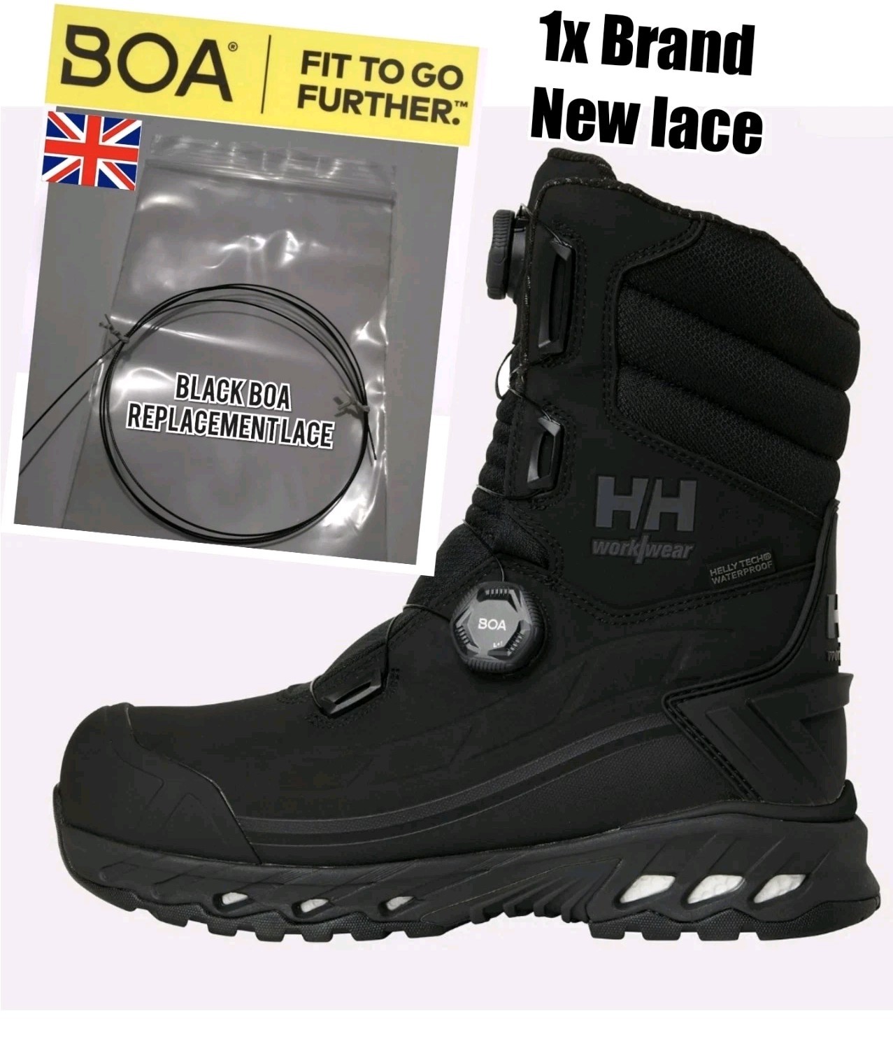 1x BOA Helly Hansen Bifrost Tall BOA HT Winter Boots Replacement Boa Wire Lace