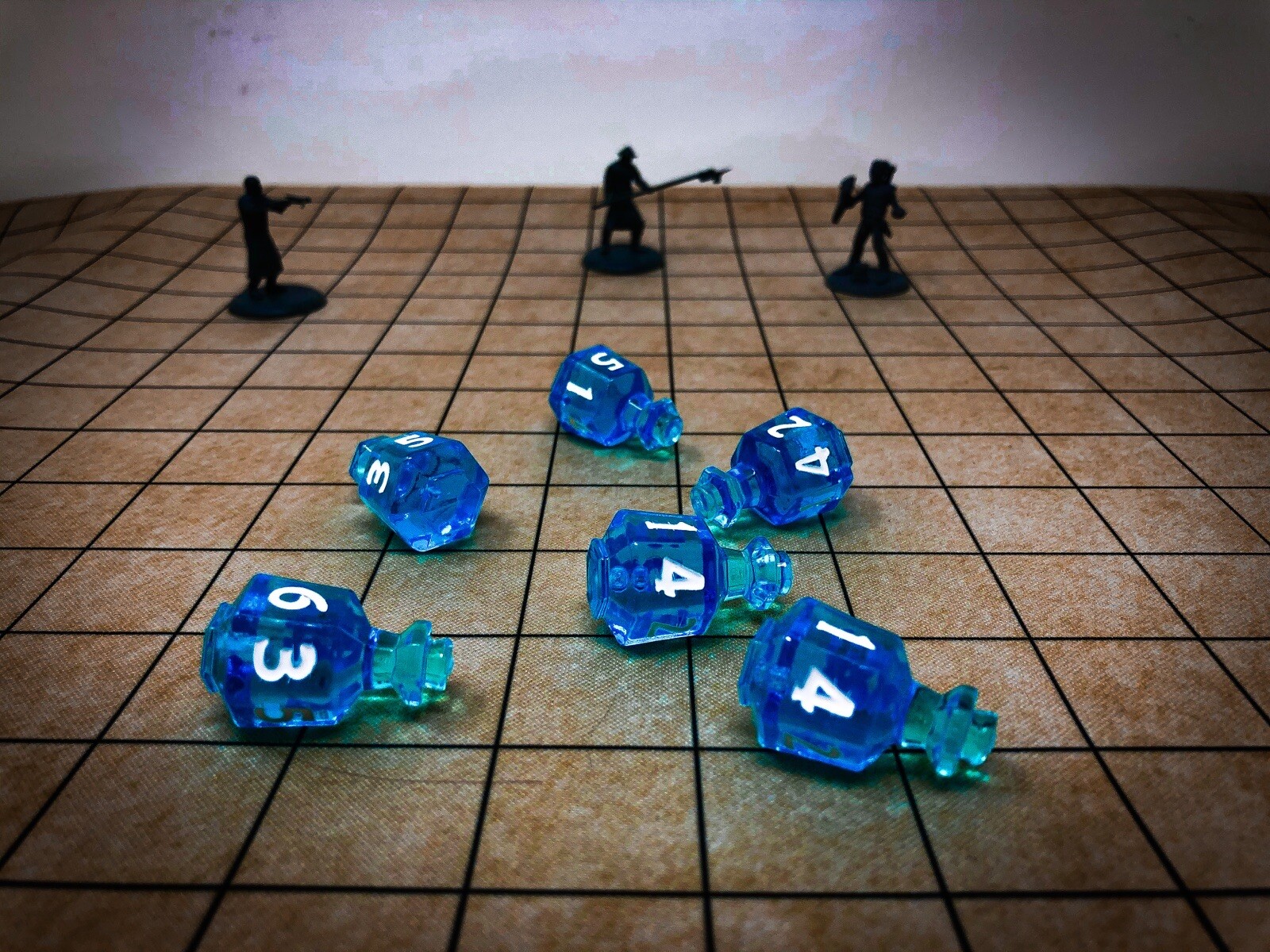 D&D Potion Dice D6 Set Of 6 - King Of Potions Kickstarter