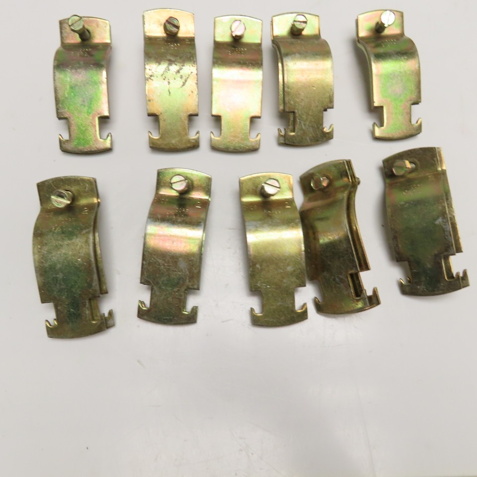 Kindorf C-106 2-1/8" OD Rigid IMC Conduit Strut Clamp Lot Of 10