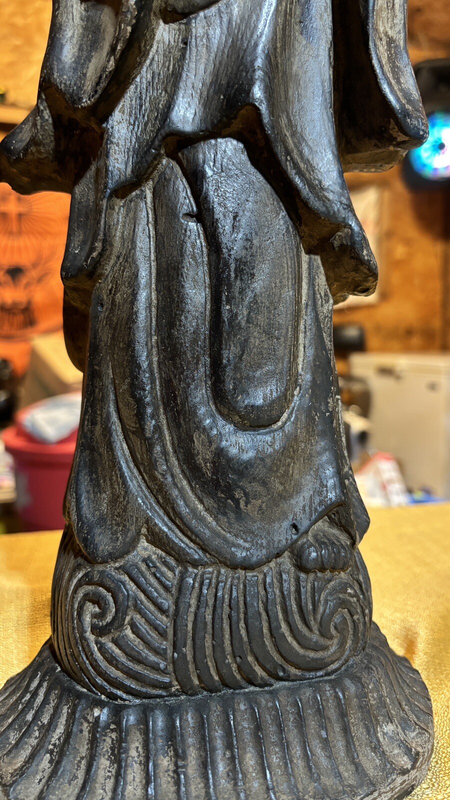 Ceramic Deity Sculpture