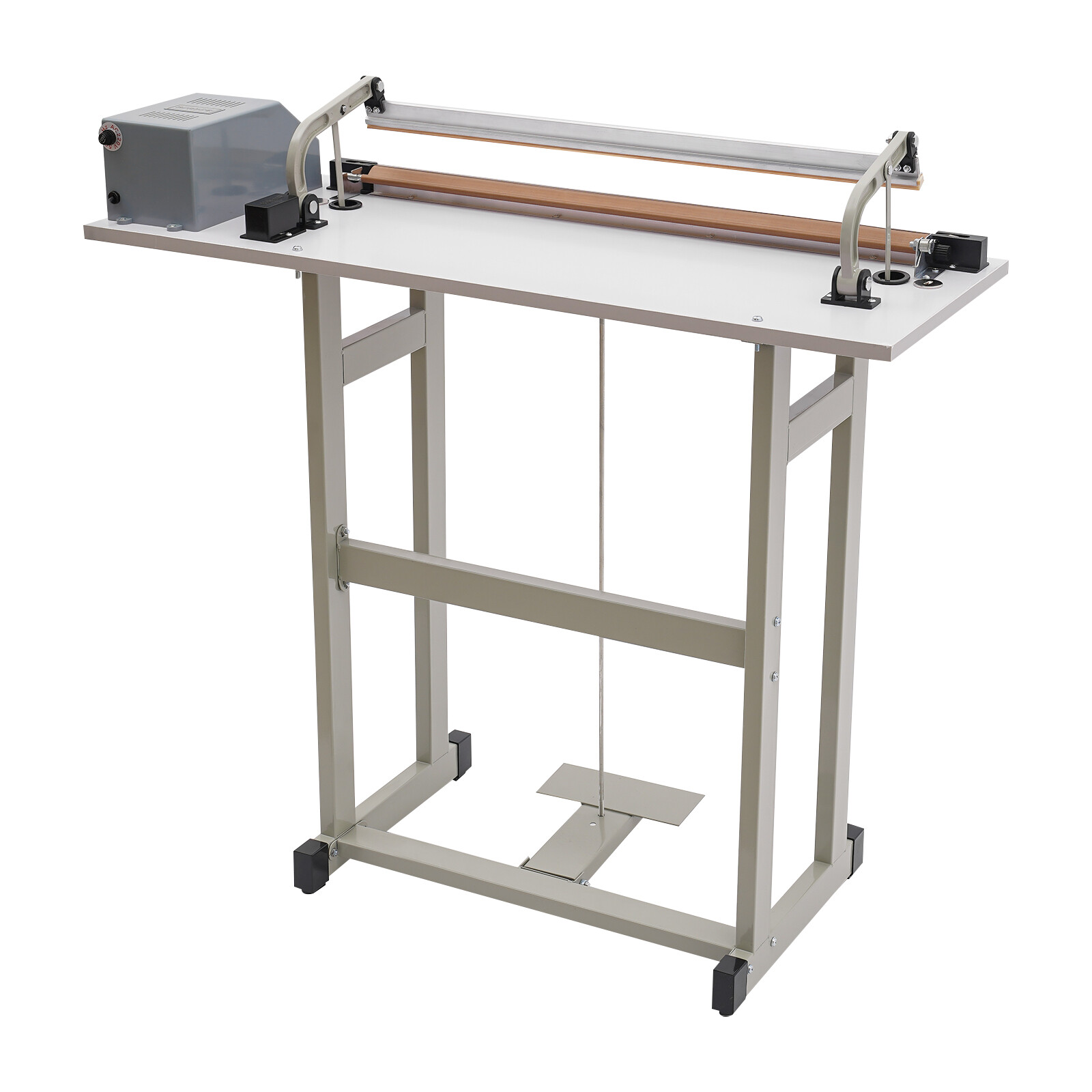 850W Foot Pedal Heat Sealing Machine 0-6 Gears Plastic Bag Sealing Machine