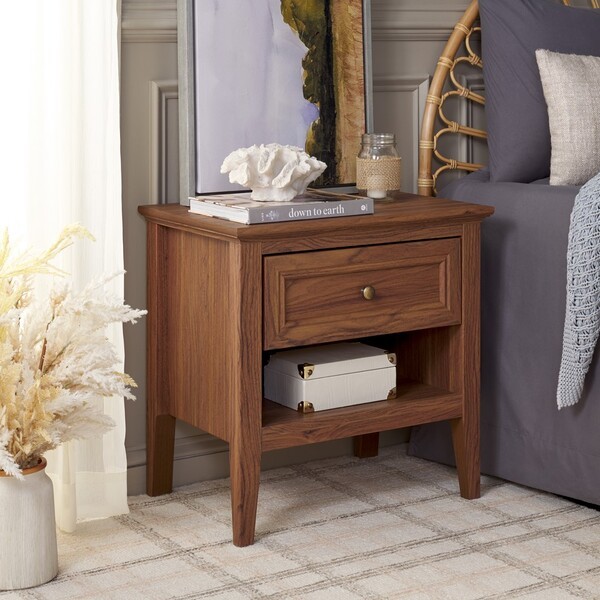 Safavieh SONDRA 1 DRWR 1 SHLF NIGHTSTAND, Reduced Price 2172763268 NST9609A