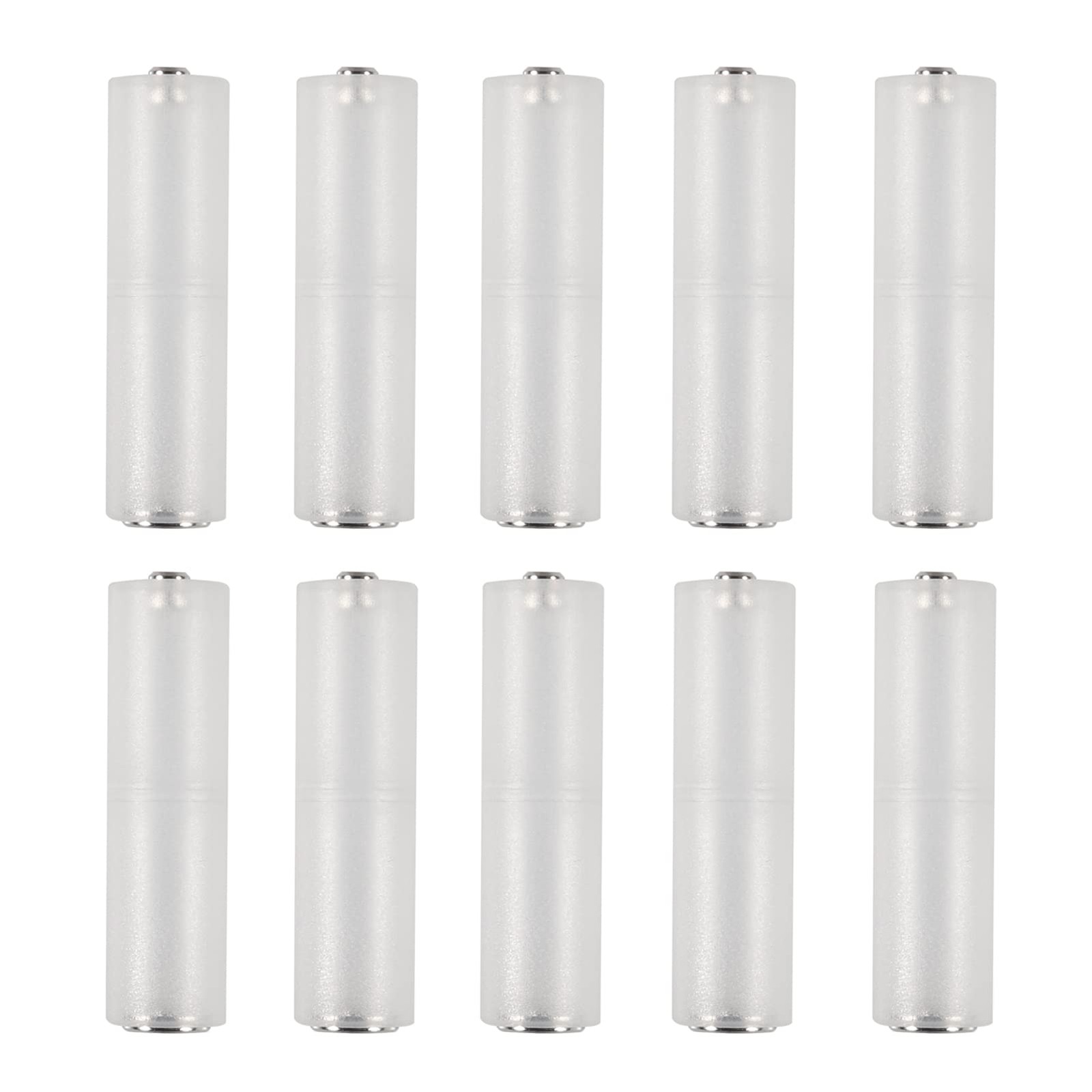 AEDIKO 10pcs AAA to AA Converter Battery AA,