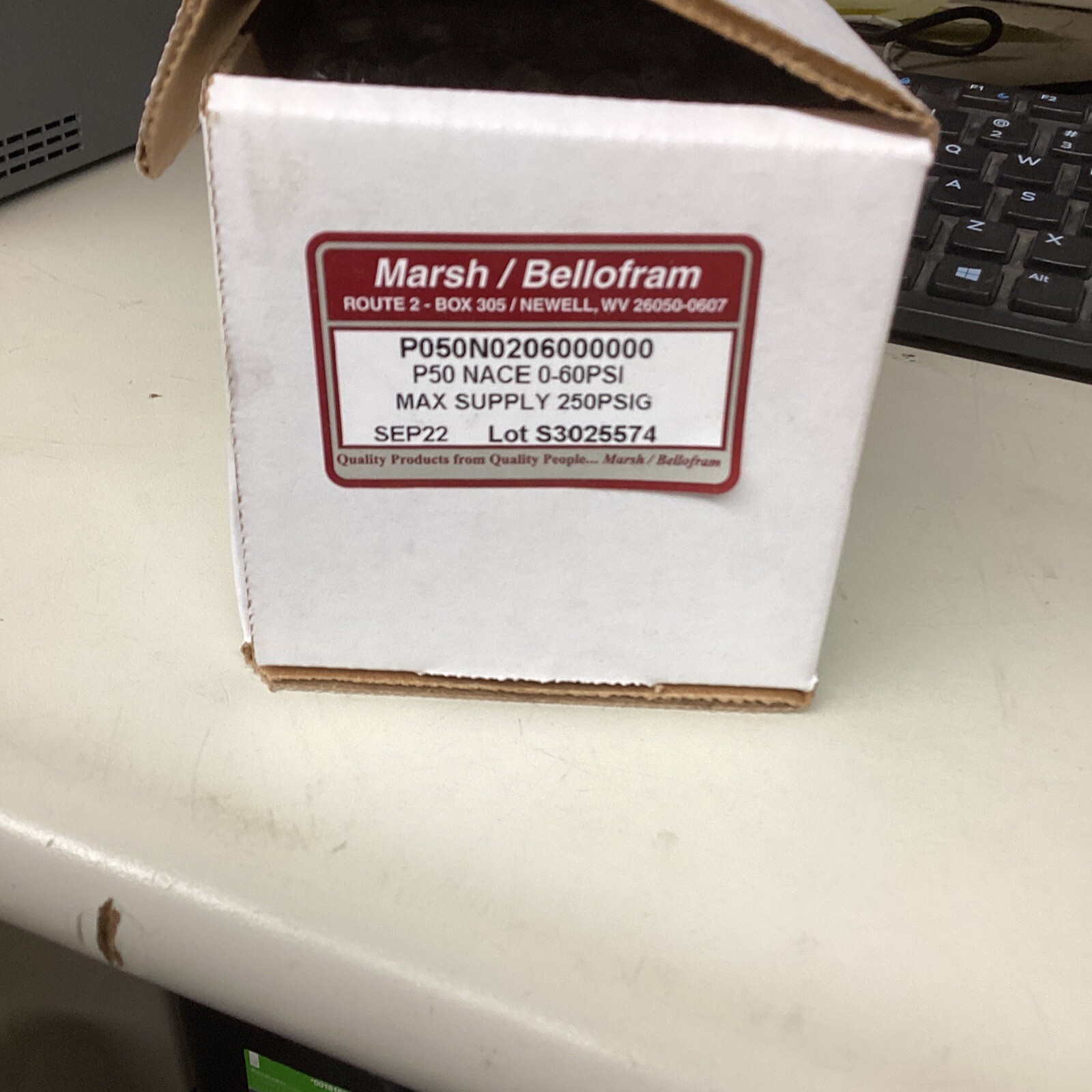 Marsh Bellofram P50 NACE 0-60 PSI 40 micron filter Valve Belgas BAS