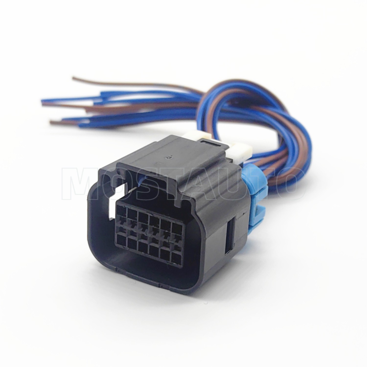 12-Way Front Radar Sonar Sensor Connector Pigtail For 2013-2019 Cadillac ATS