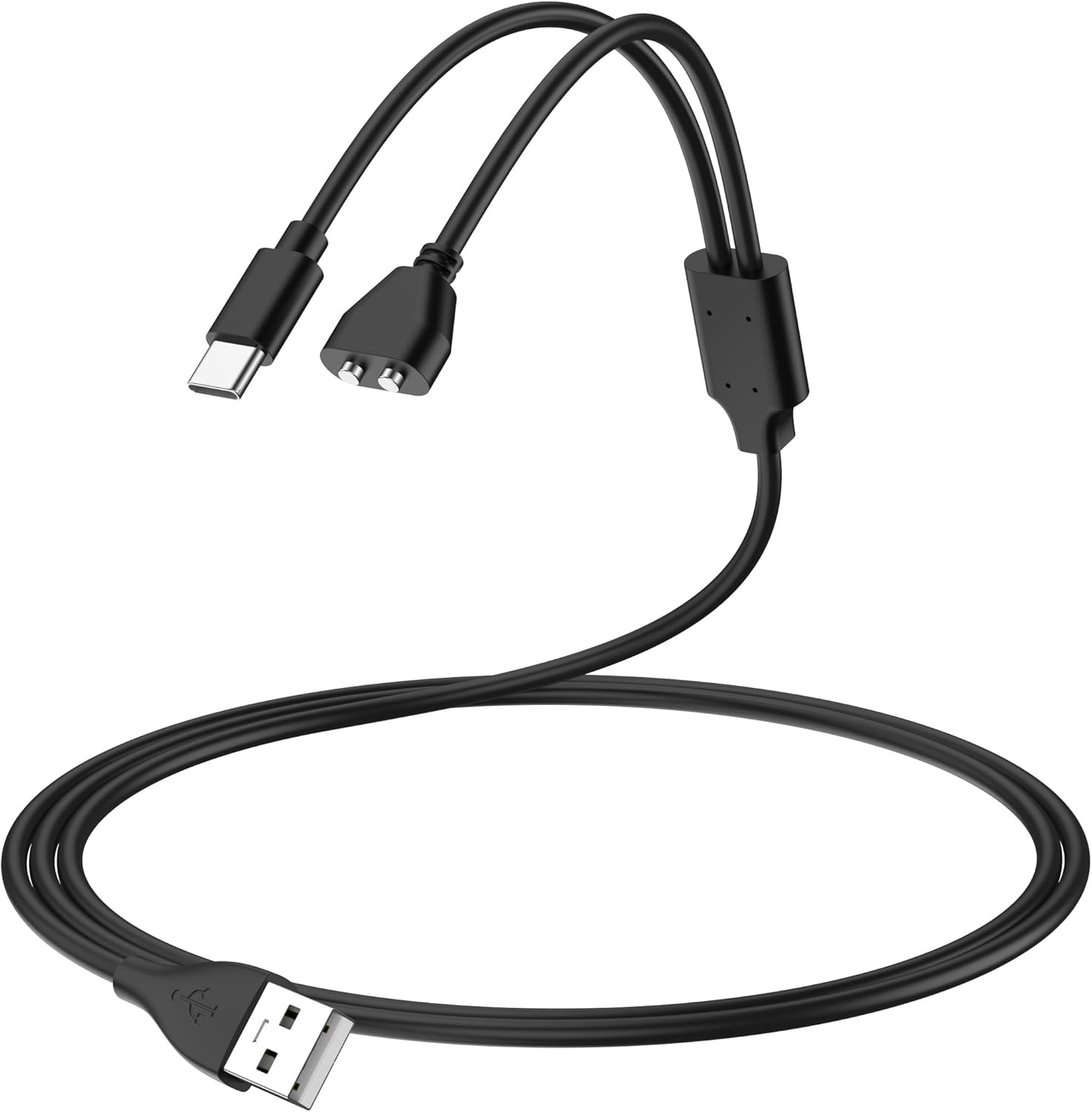 Charger for Delupet/Yawpet/Jugbow Dog Training Collar and Remote, 2-In-1 USB C a