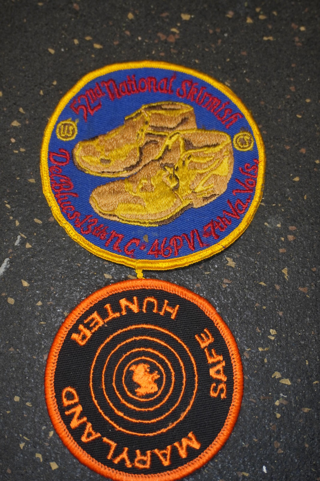 52nd National Skirmish Del Blues 13th NC 46 PVL 7th Va Patch Lot