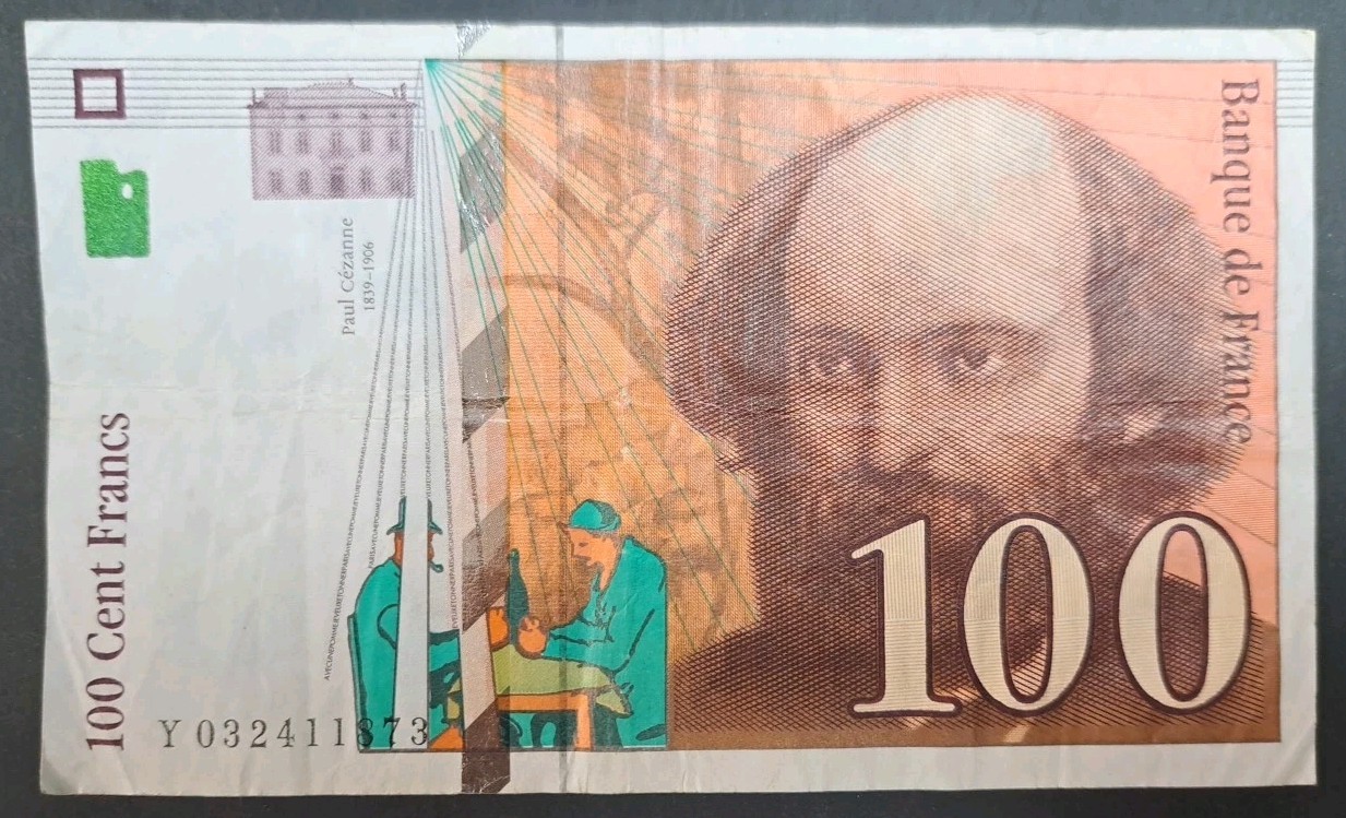 1997 France 100 Francs P158a Y032411873.