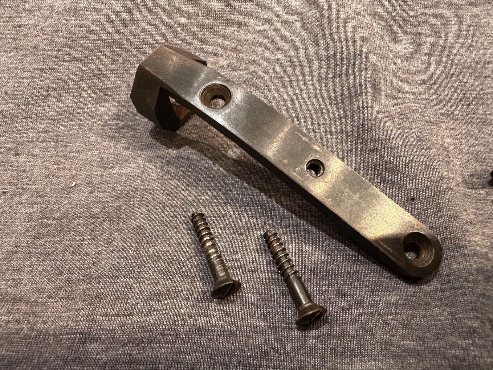 Thompson Center Hawken 15/16"  Tang w screws 3 Hole