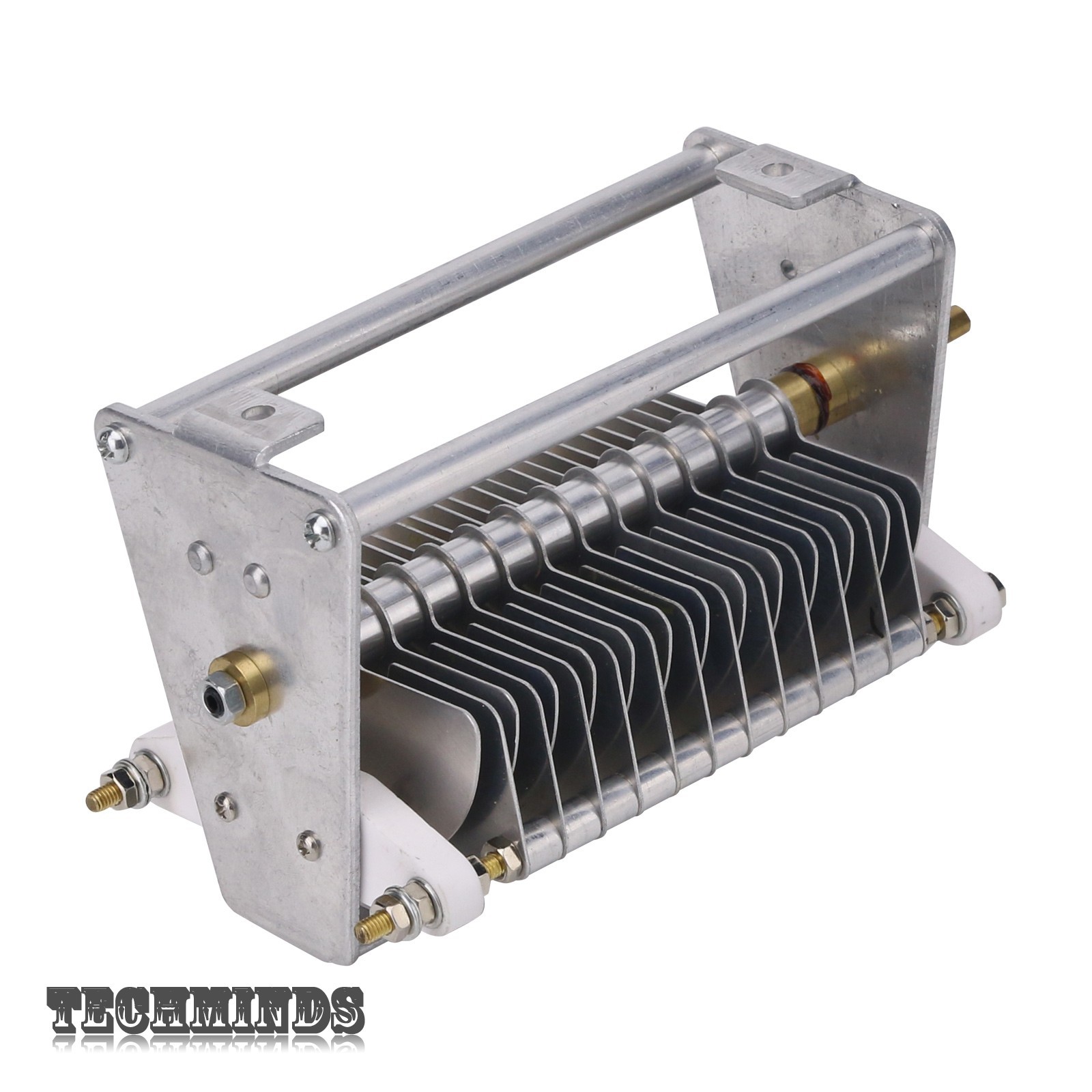 10-150pF Adjustable Air Variable Capacitor 3000VDC Air Dielectric High Voltage