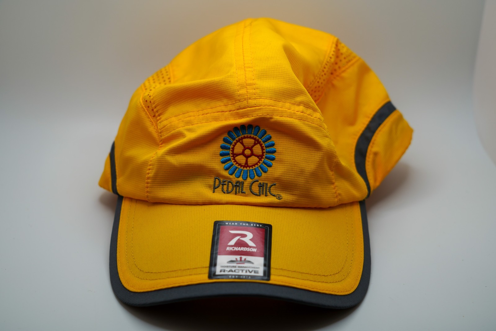 Pedal Chic Richardson Biking Yellow Cycling Cap Hat HB1