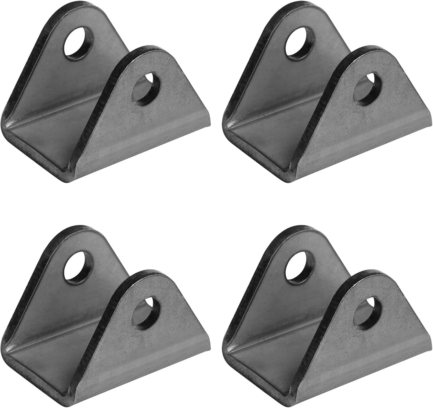 4 Pack Weld-On Shock Absorber Mount Bracket, 1-1/2" Width Suspension Mount | for