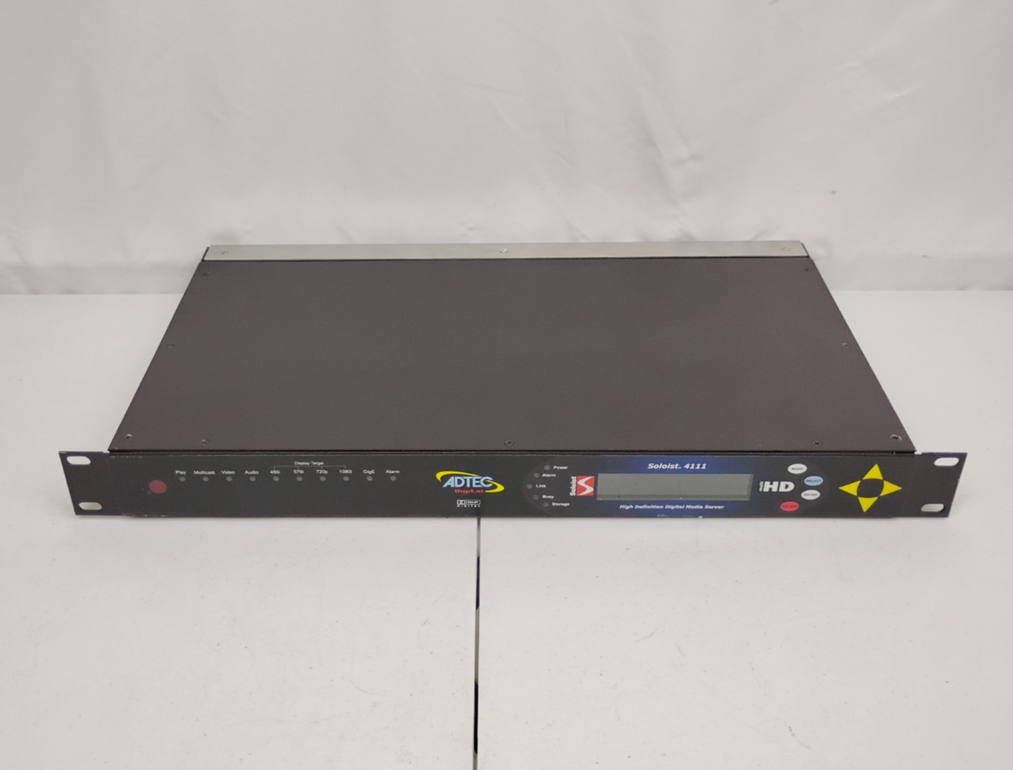 Adtec Digital Soloist 4111 High Definition Media Player Decoder System | NO HDD