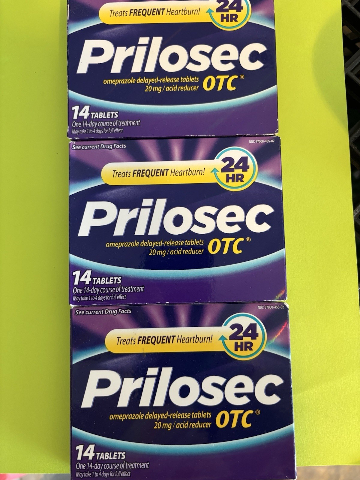 Prilosec 14 Pills  3 Packs  Exp 10/31/2026