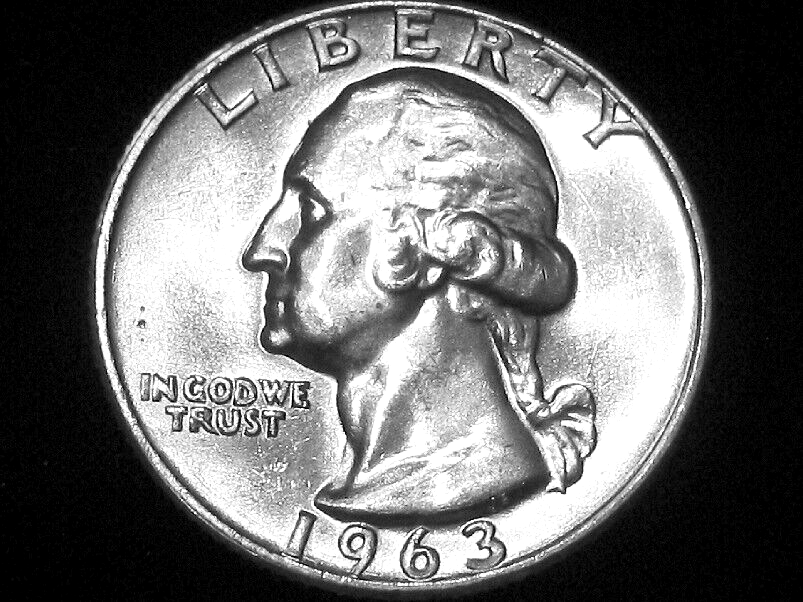 1963-D Washington Quarter --- Choice Uncirculated
