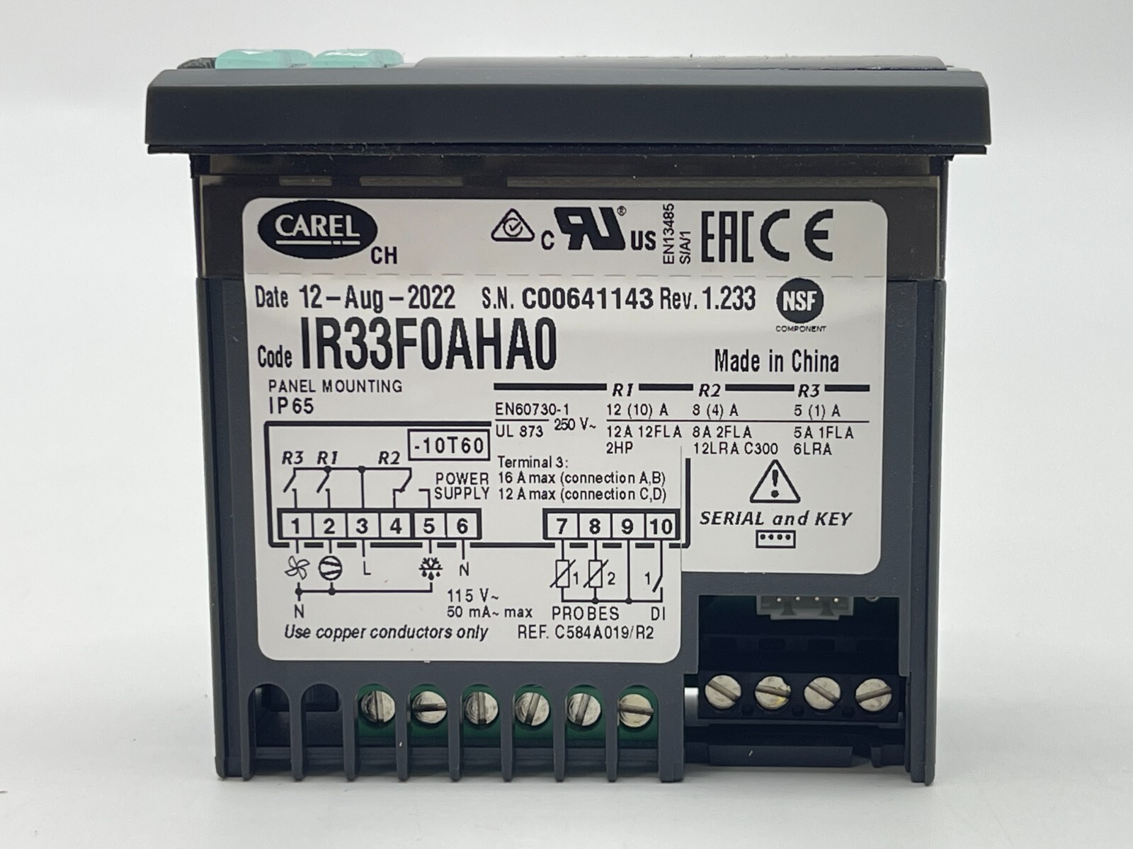 1pcs temperature controller  IR33F0AHA0