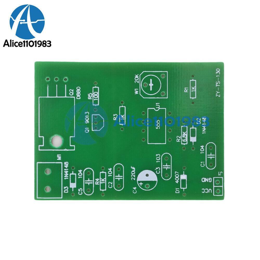DC4.5V NE555 Pulse Motor Speed Controller Kit DIY Electronic Technology Practice