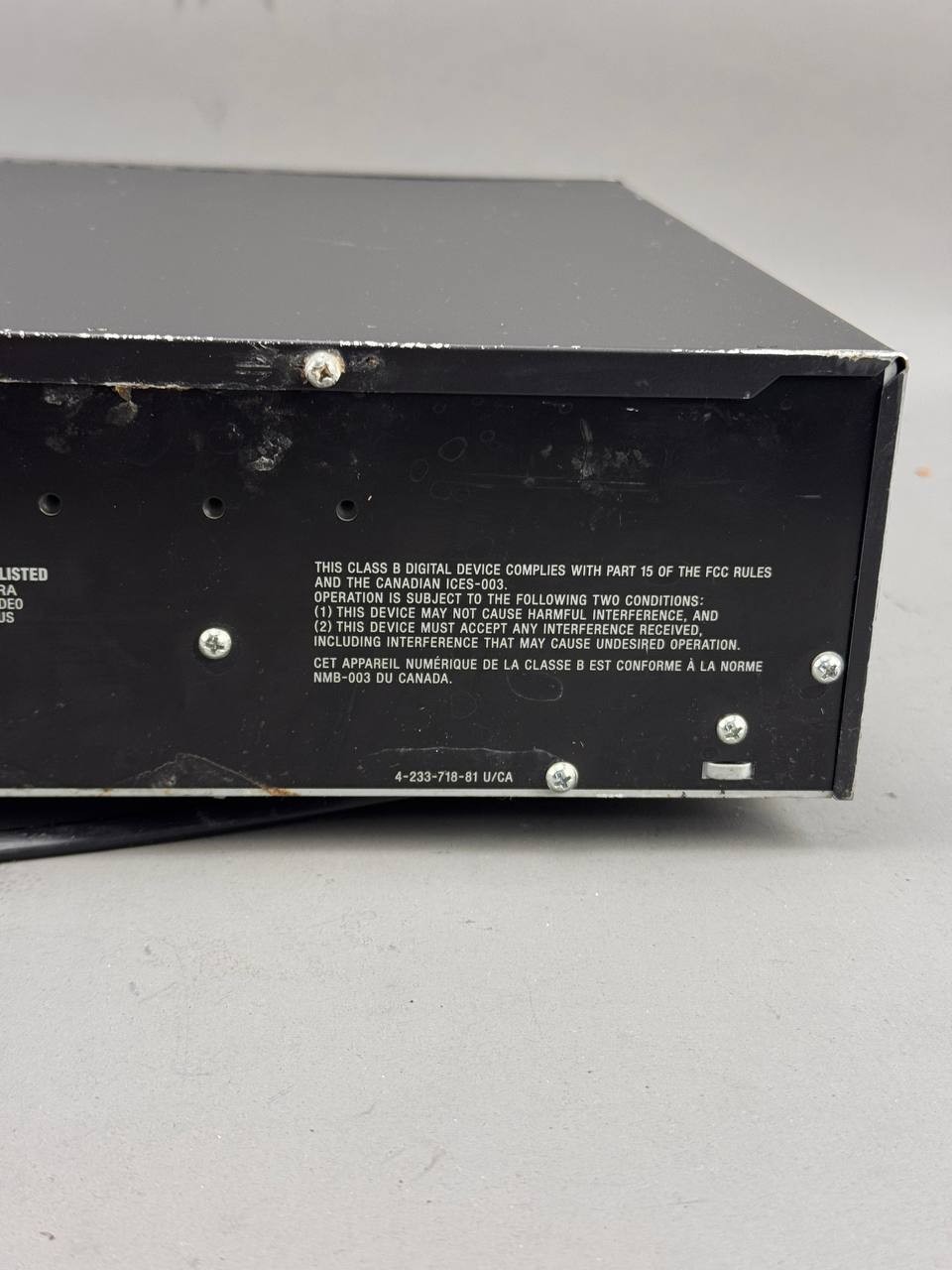 Sony CDP-CE500 5 Disc Changer CD USB Recorder Player *READ*