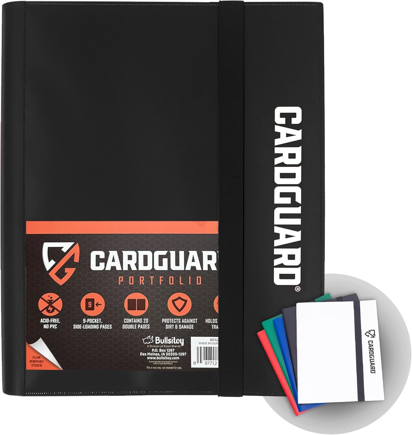 Trading Card Binder Pro-Folio – 9 Pocket Binder - Side-Loading Album, Durable...