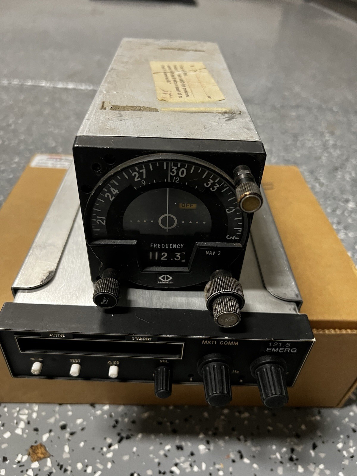 NARCO NAV-11 VOR Indicator Working
