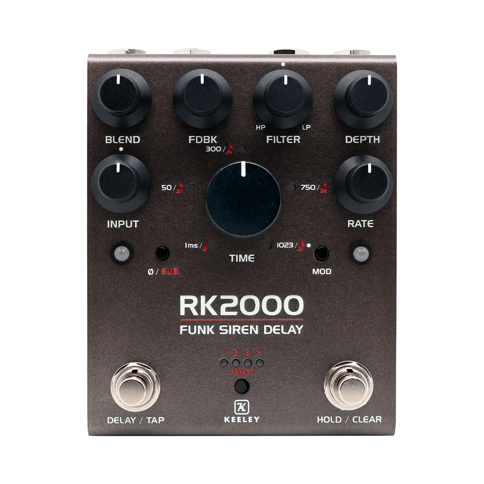 Keeley RK2000 Funk Siren Delay/Freeze Pedal