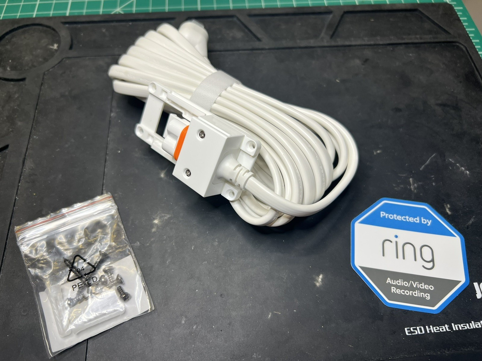 Ring Stick Up WIFI Security Camera Power Supply  Cable Cord Plug