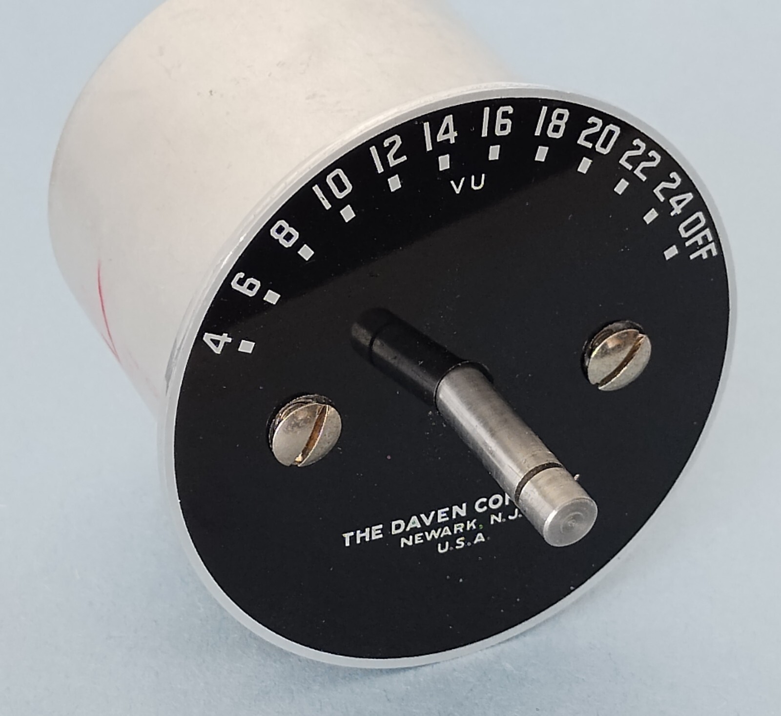 Vintage Daven Tee VU Attenuator, 2 dB Steps, 7500/3900 Impedance, NOS