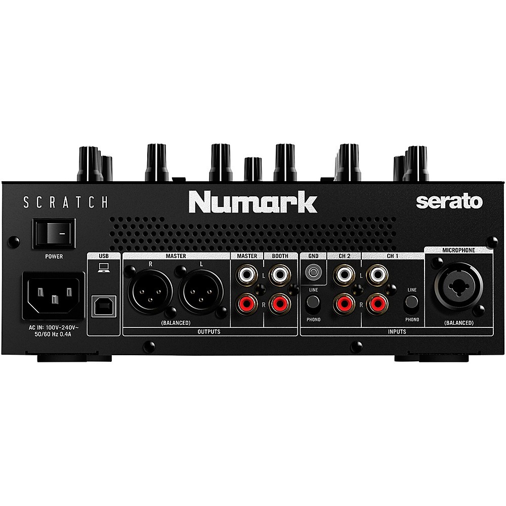 Numark Scratch 2Channel DJ Mixer for Serato DJ Pro