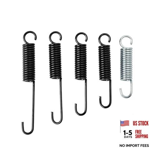 5Pcs Motorcycle Side Stand Spring in Heavy Spring Steel Material,Overall