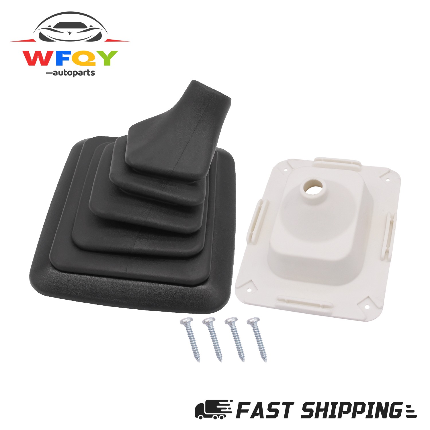 Gear Shift Lever Knob Boot Rubber for 1990-1997 Ford F250 F350 Manual
