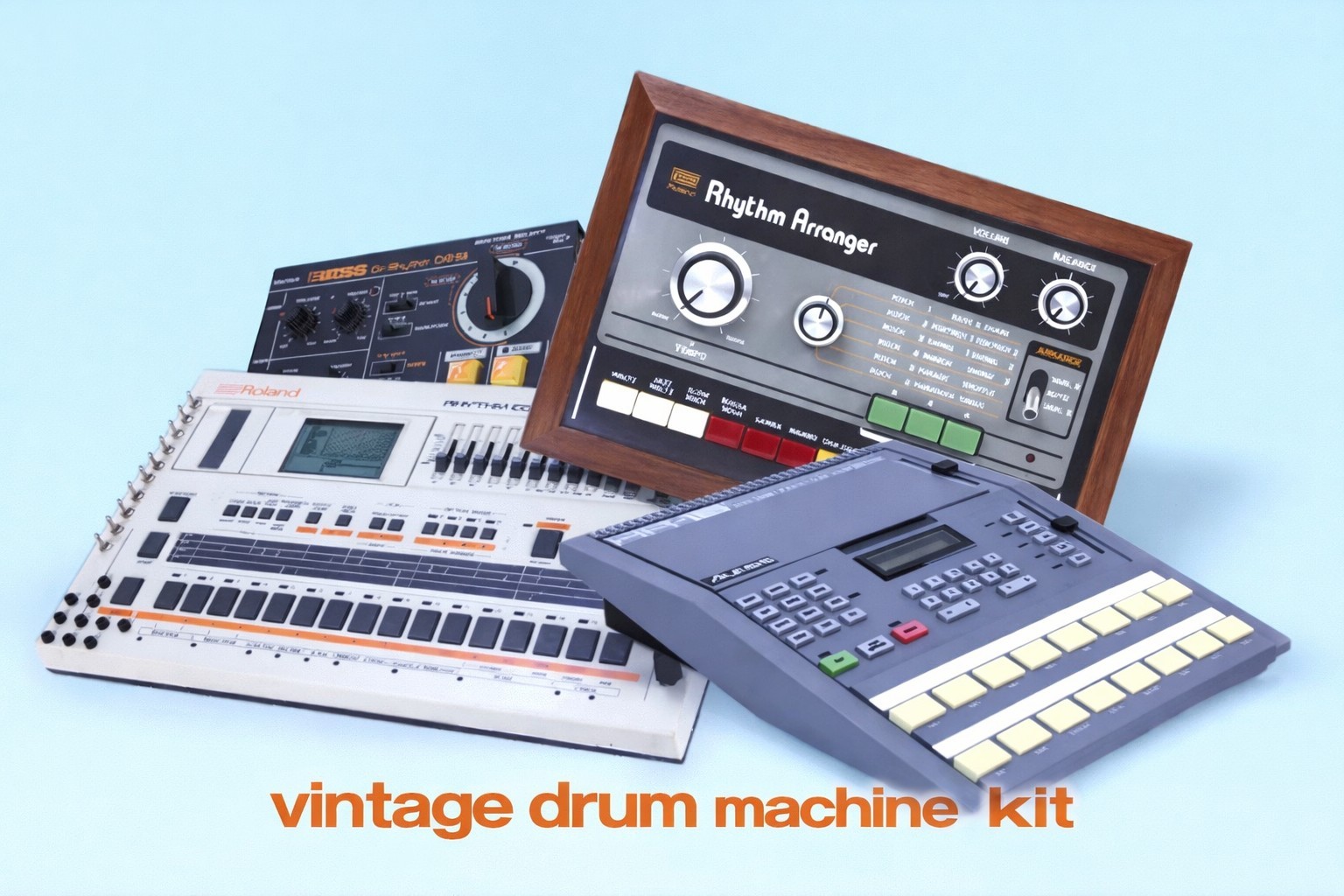 Over 300 Drum Machine Original Kits Wav collection Over 56,000 Sounds Download