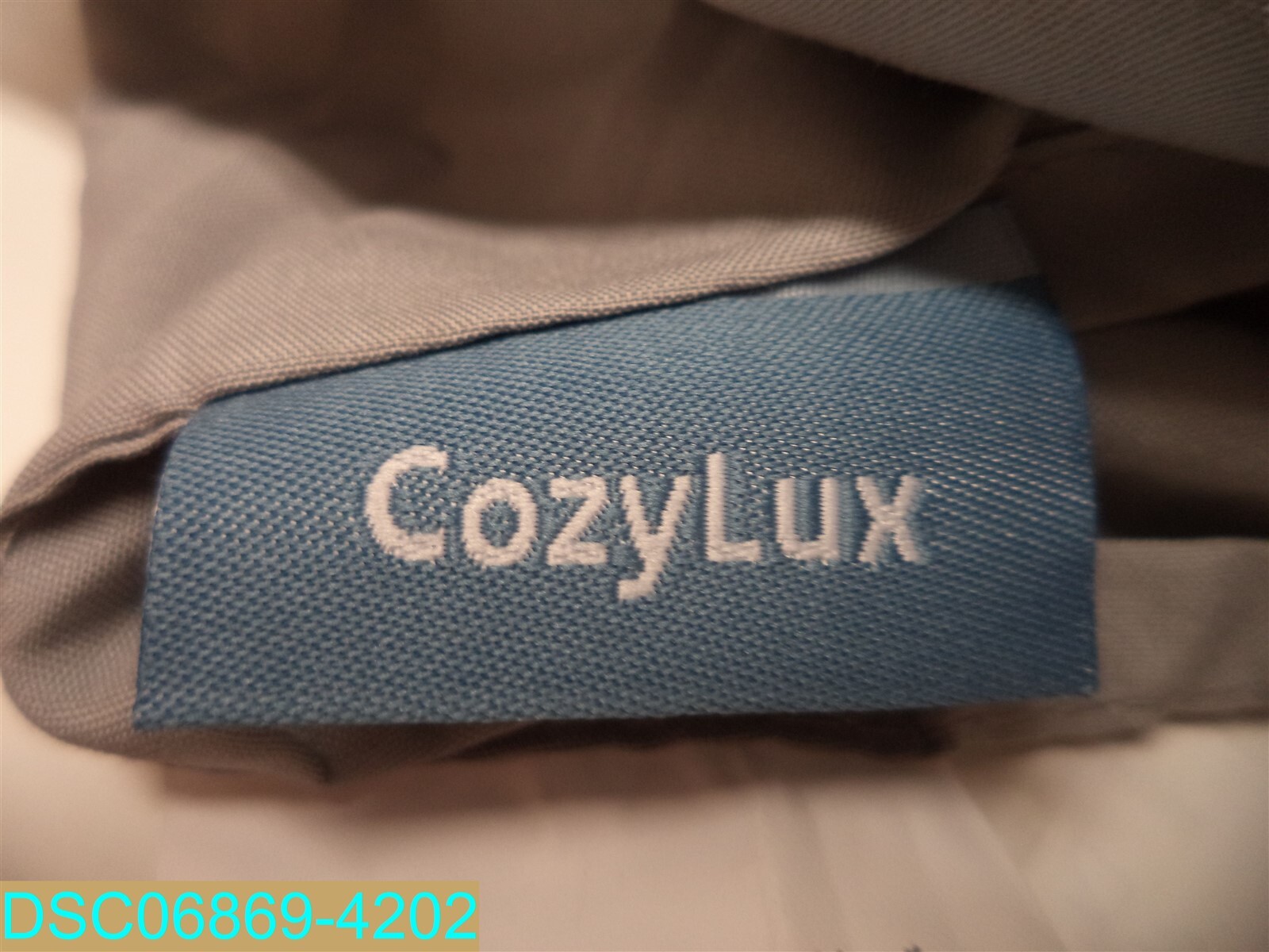 CozyLux Sheets King Size 6 Piece Grey Bed Set