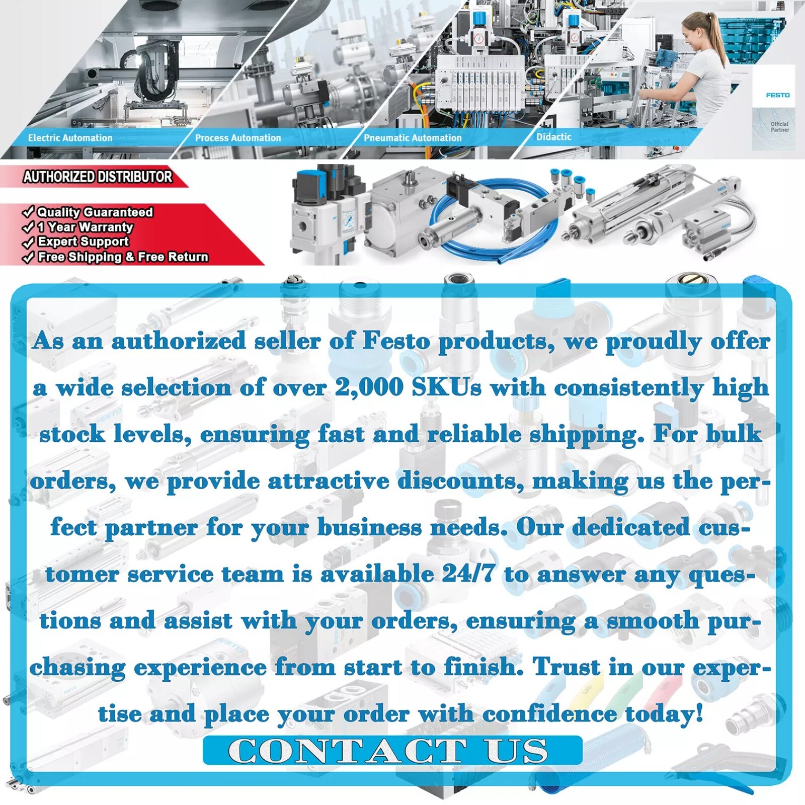 New Festo DSNU-25-60-PPV-A 1908317 Cylinder