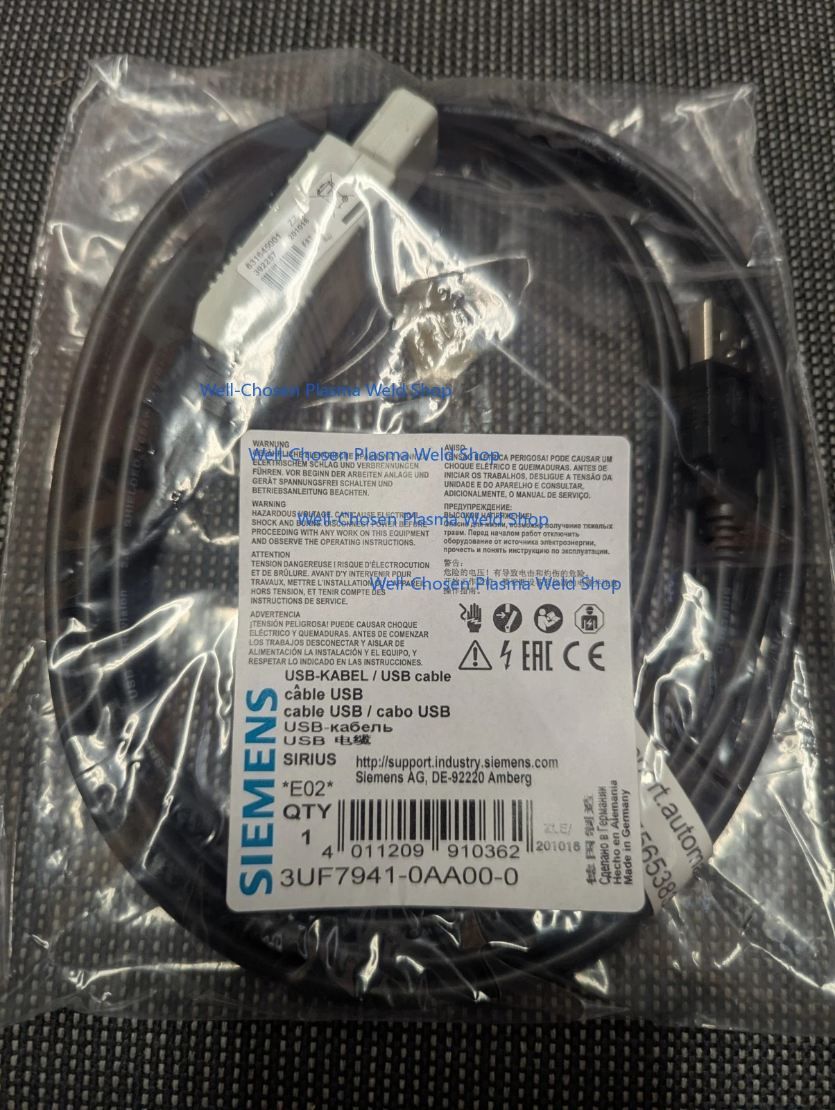1pcs Brand new Siemens USB cable 3UF7941-0AA00-0