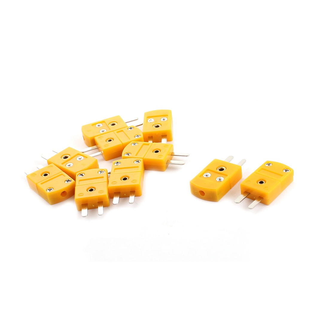10 Pack K Type Thermocouple Wire Cable Male Connector Plug