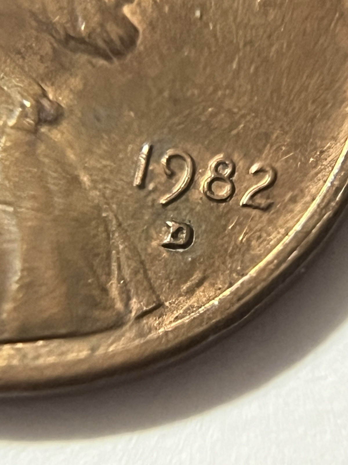 1982-D SMALL DATE OFF CENTER STRIKE RIM ERRORS FREE SHIPPING!
