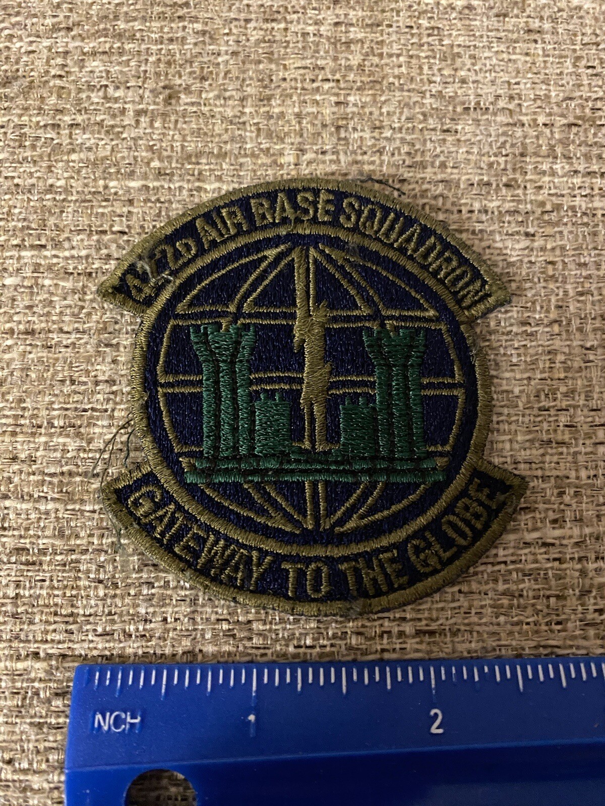 USAF 422nd Air Base Wing Squadron Subdued 422d US Air Force Patch INV2996