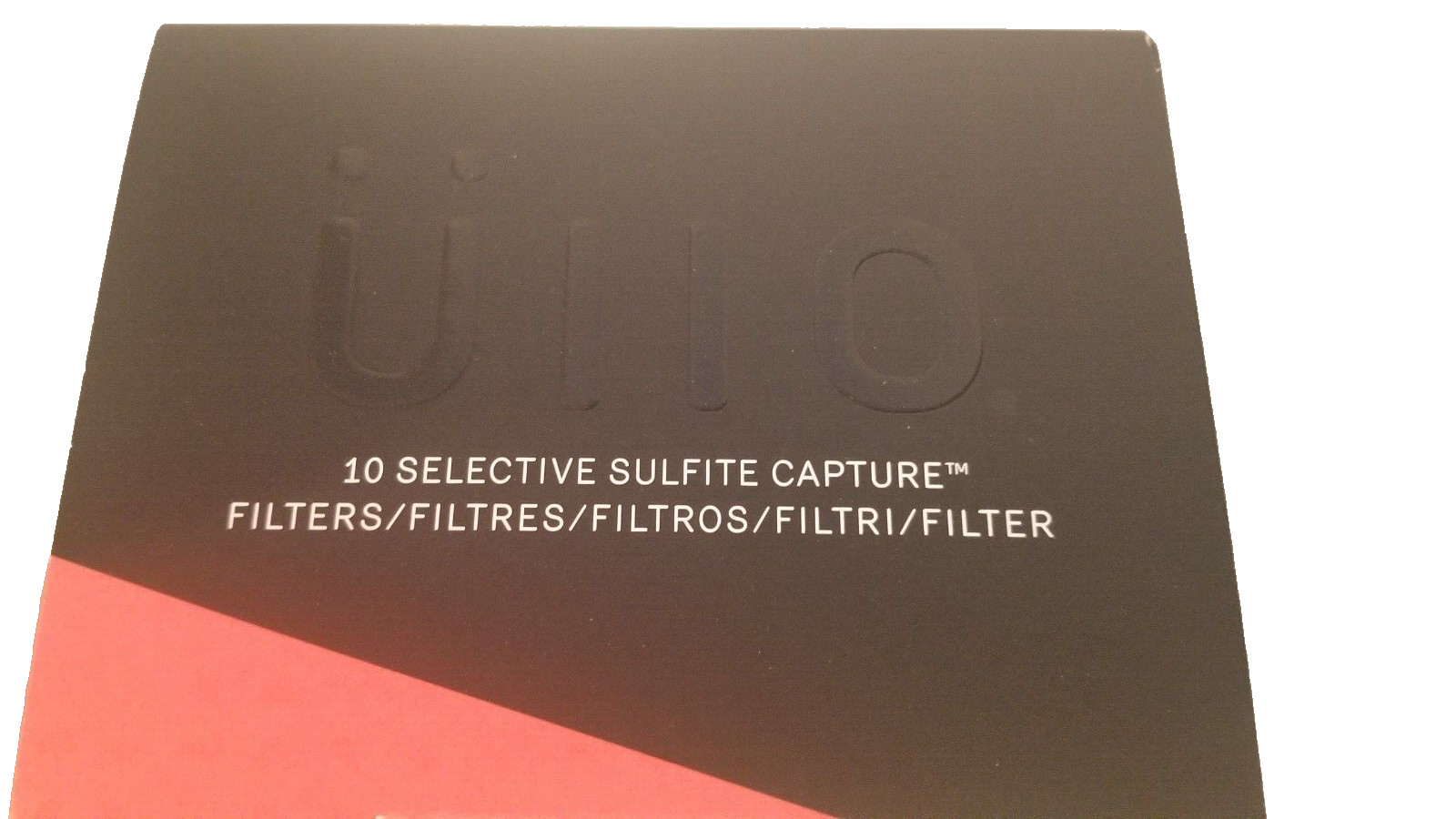 Ullo Replacement Filters (10 Pack), Selective Sulfite Capture 10-Pack