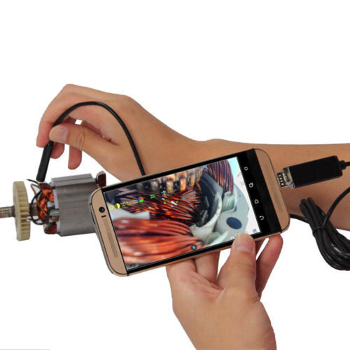 USB Gooseneck Endoscope *2m* Android Camera Type-C & USB Adapter Excellent