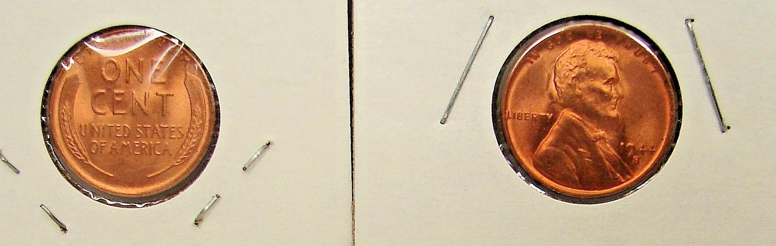 1944 S LINCOLN CENT BRLLIANT UNCIRCULATED COIN  kc3
